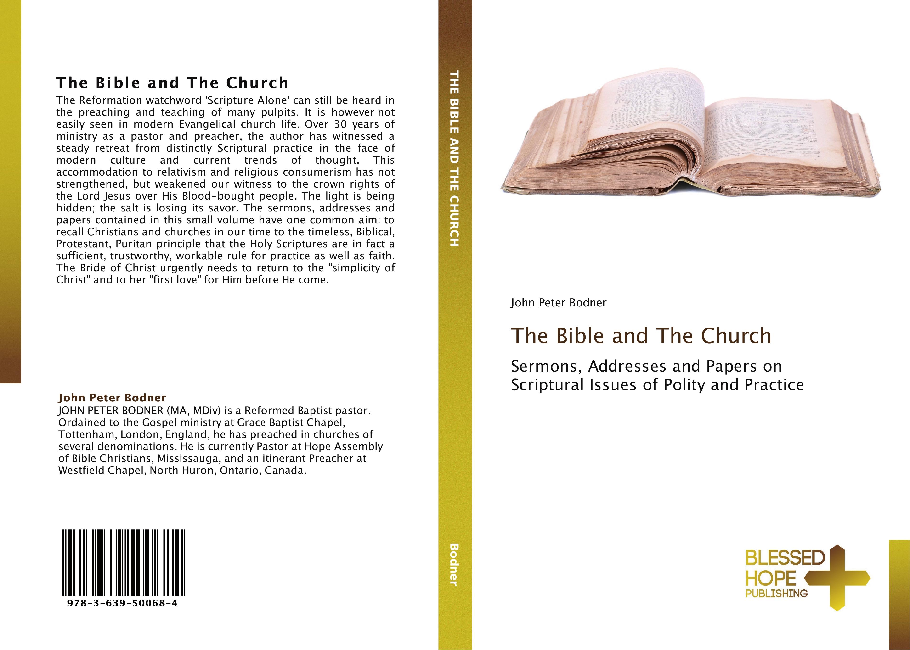 Vorderes Coverbild The Bible and The Church