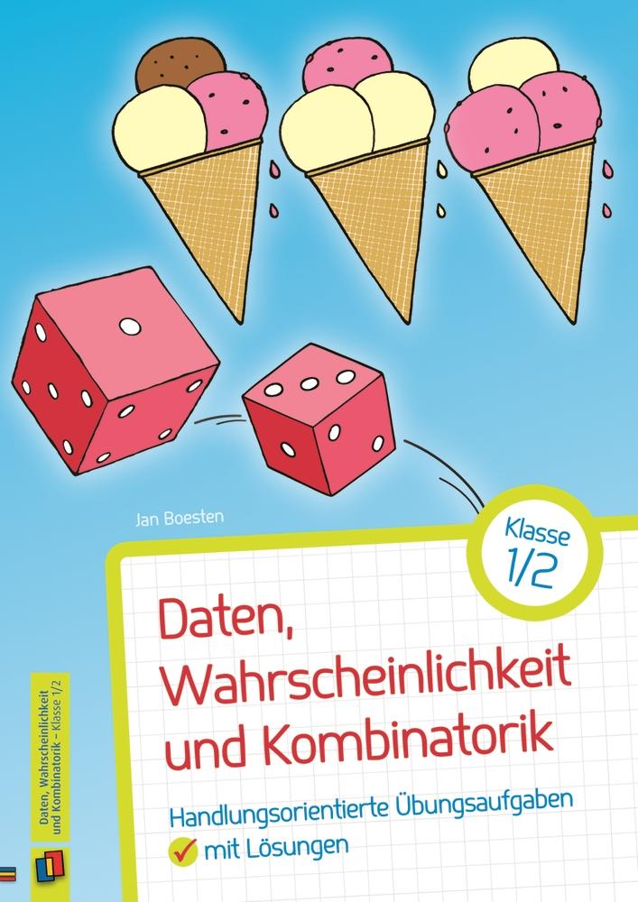 Vorderes Coverbild Daten, Wahrscheinlichkeit und Kombinatorik - Klasse 1/2