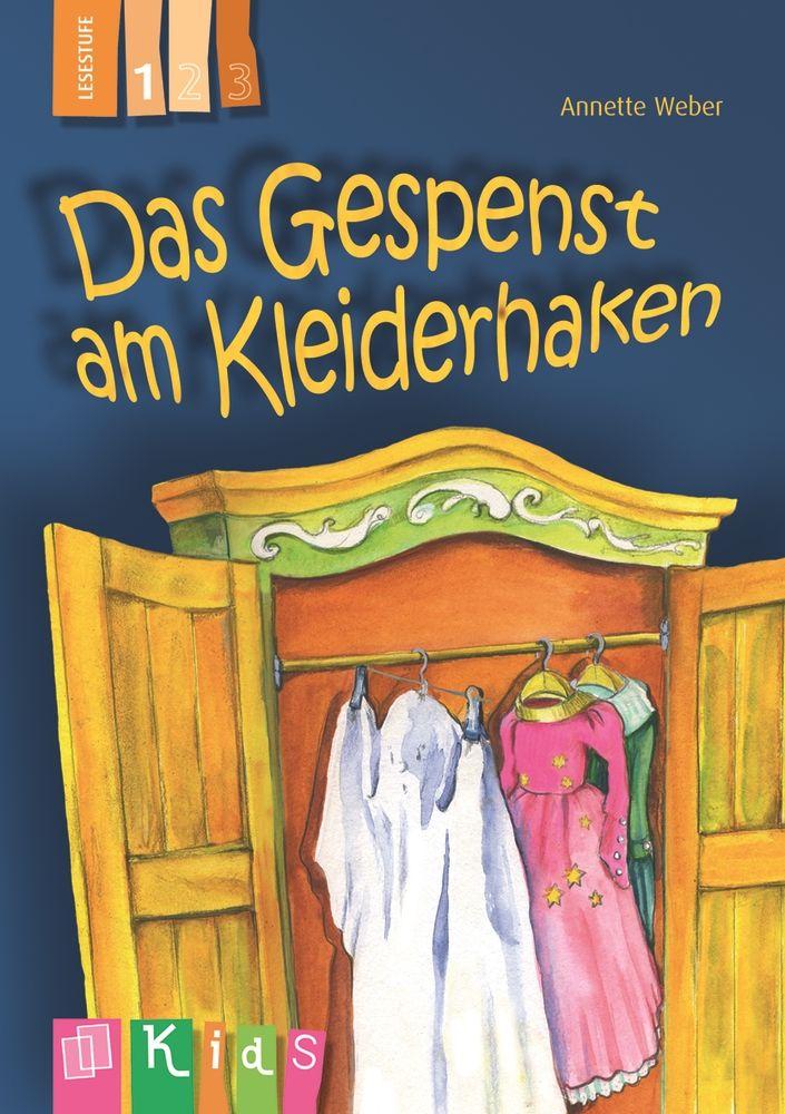 Vorderes Coverbild KidS Klassenlektüre: Das Gespenst am Kleiderhaken. Lesestufe 1