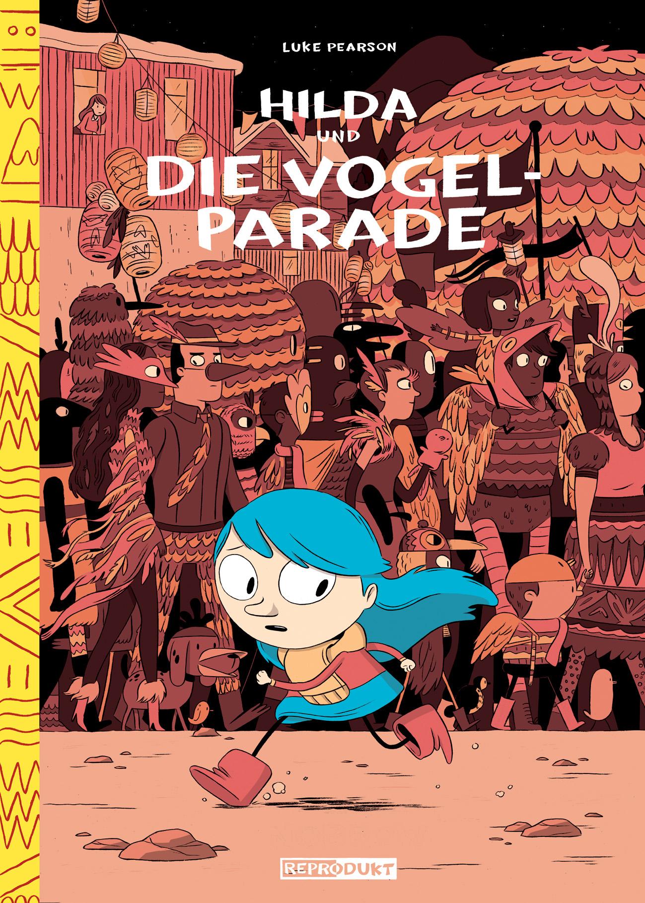 Vorderes Coverbild Hilda und die Vogelparade