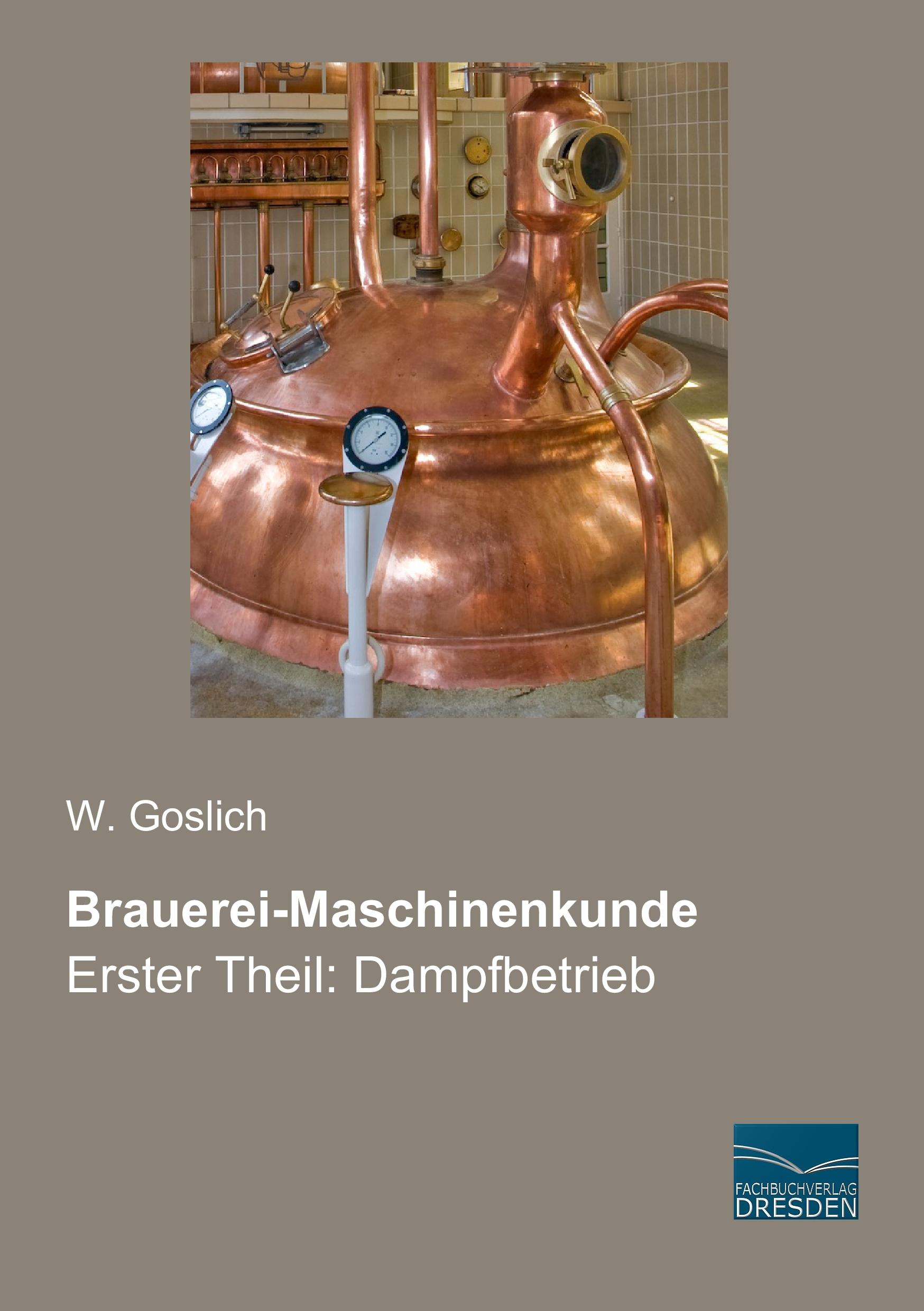 Vorderes Coverbild Brauerei-Maschinenkunde