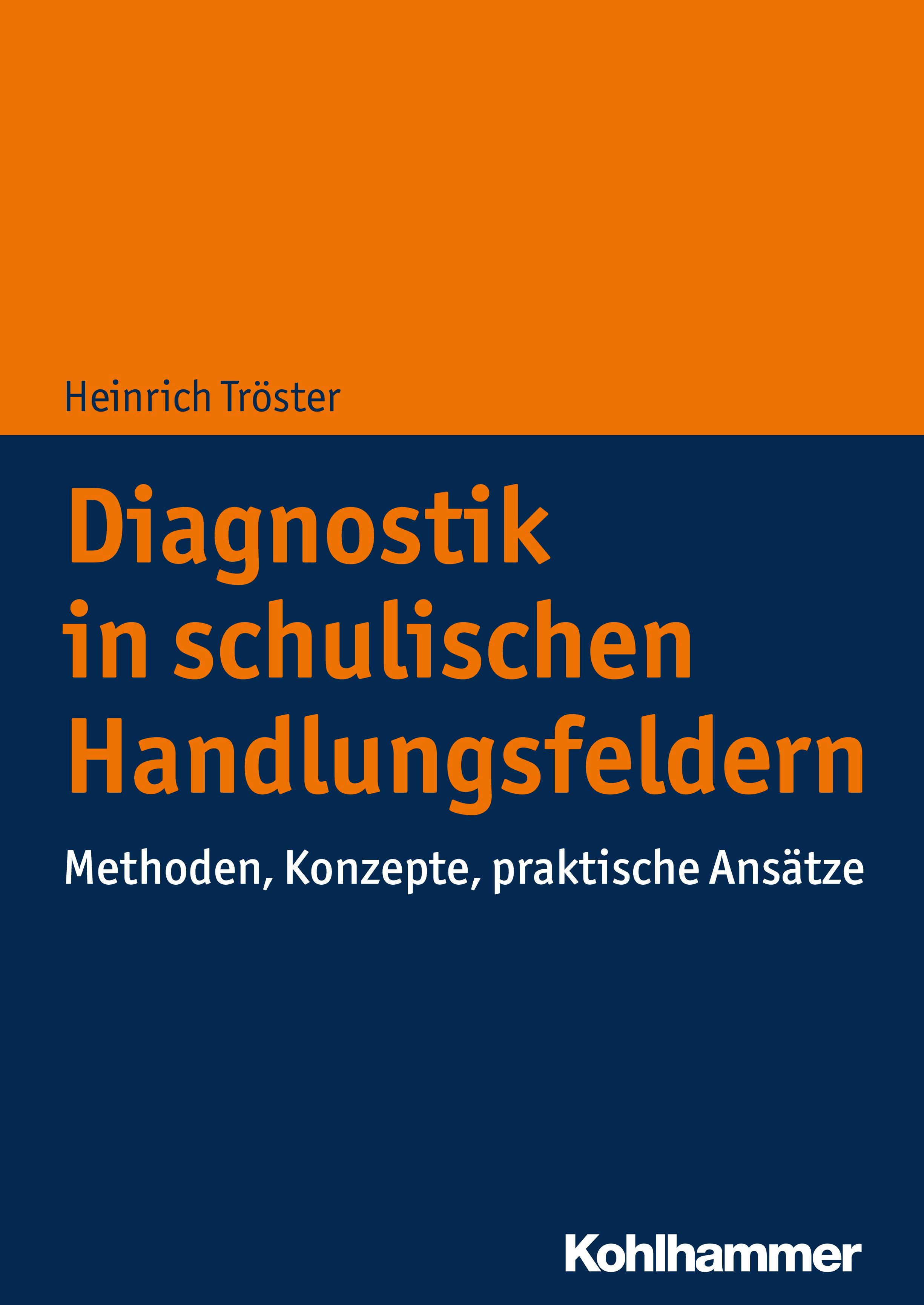 Vorderes Coverbild Diagnostik in schulischen Handlungsfeldern