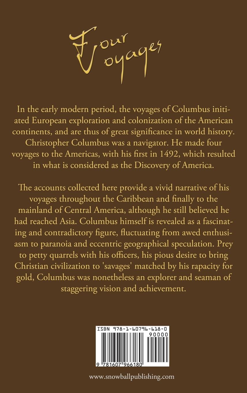 Rückseitencover The Four Voyages of Christopher Columbus