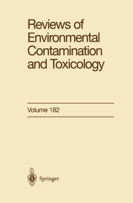 Vorderes Coverbild Reviews of Environmental Contamination and Toxicology