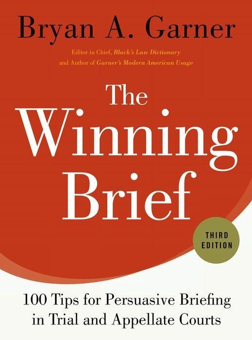 Vorderes Coverbild The Winning Brief