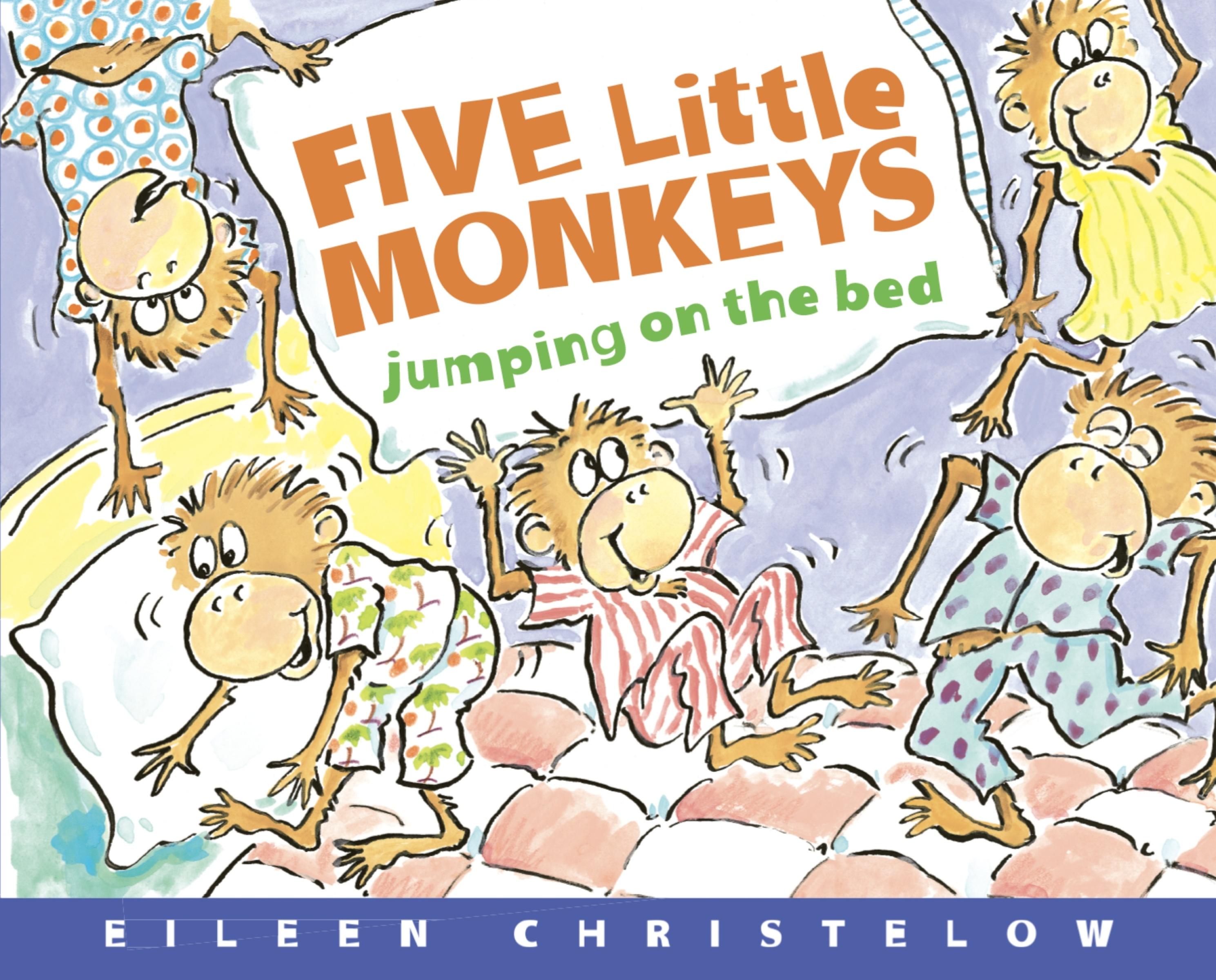 Vorderes Coverbild Five Little Monkeys Jumping on the Bed Deluxe Edition