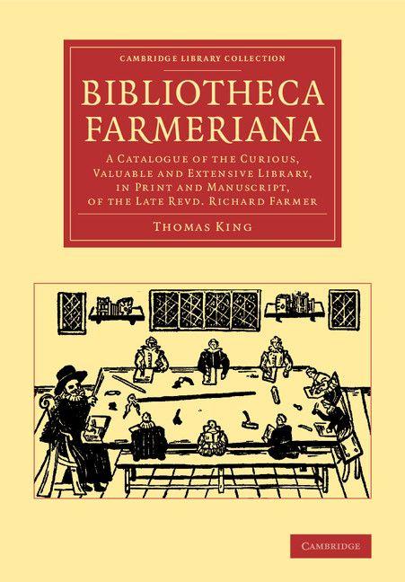 Vorderes Coverbild Bibliotheca Farmeriana
