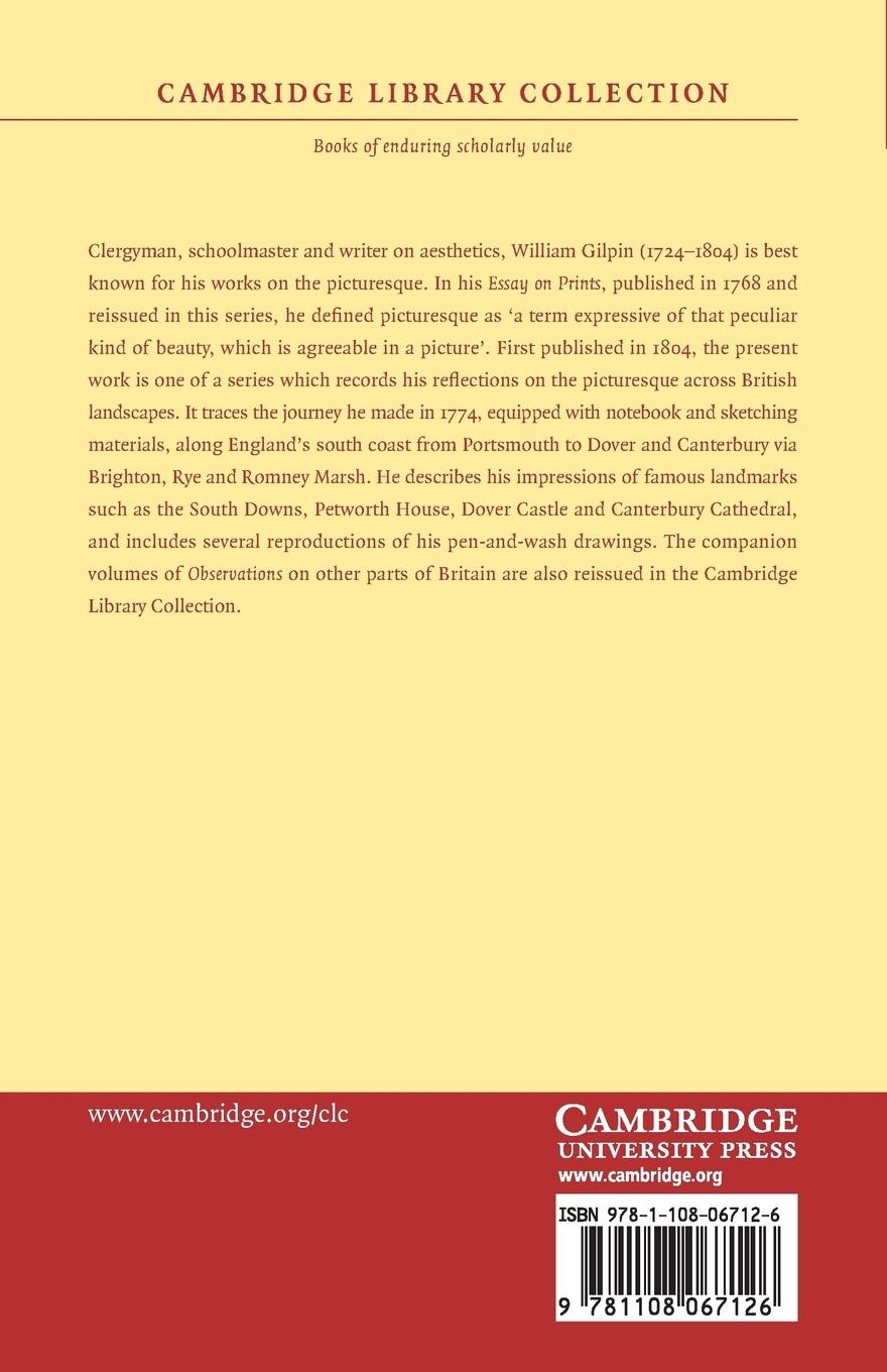 Rückseitencover Observations on the Coasts of Hampshire, Sussex, and Kent