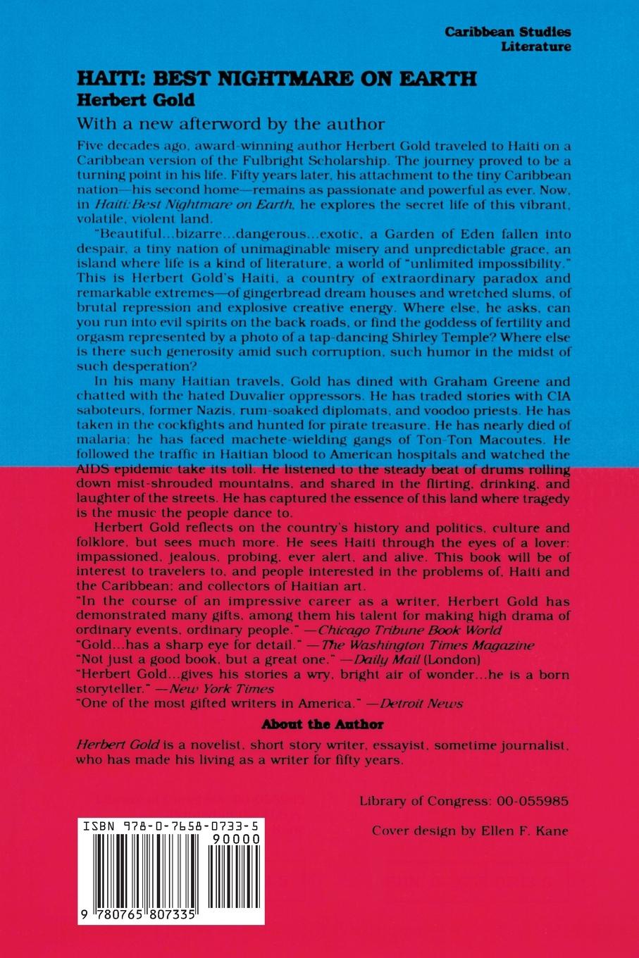 Rückseitencover Haiti