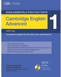 Vorderes Coverbild Exam Essentials Practice Tests: Cambridge English Advanced 1 with Key and DVD-ROM