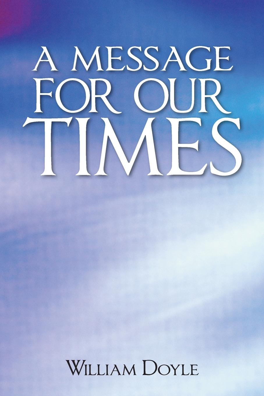 Vorderes Coverbild A Message for Our Times