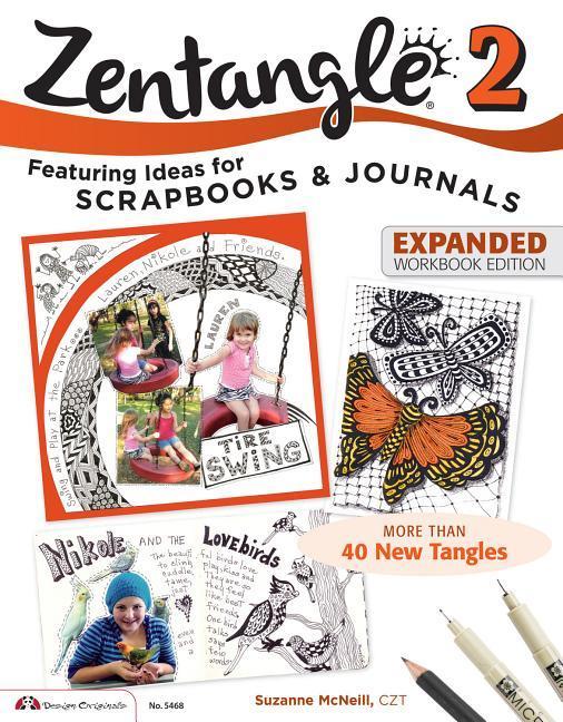 Vorderes Coverbild Zentangle 2, Expanded Workbook Edition