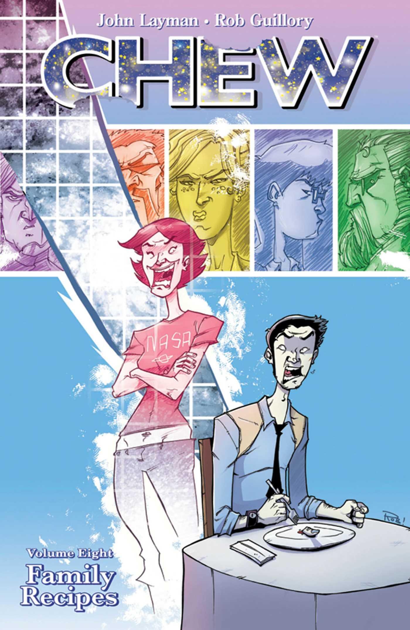 Vorderes Coverbild Chew Volume 8: Family Recipes