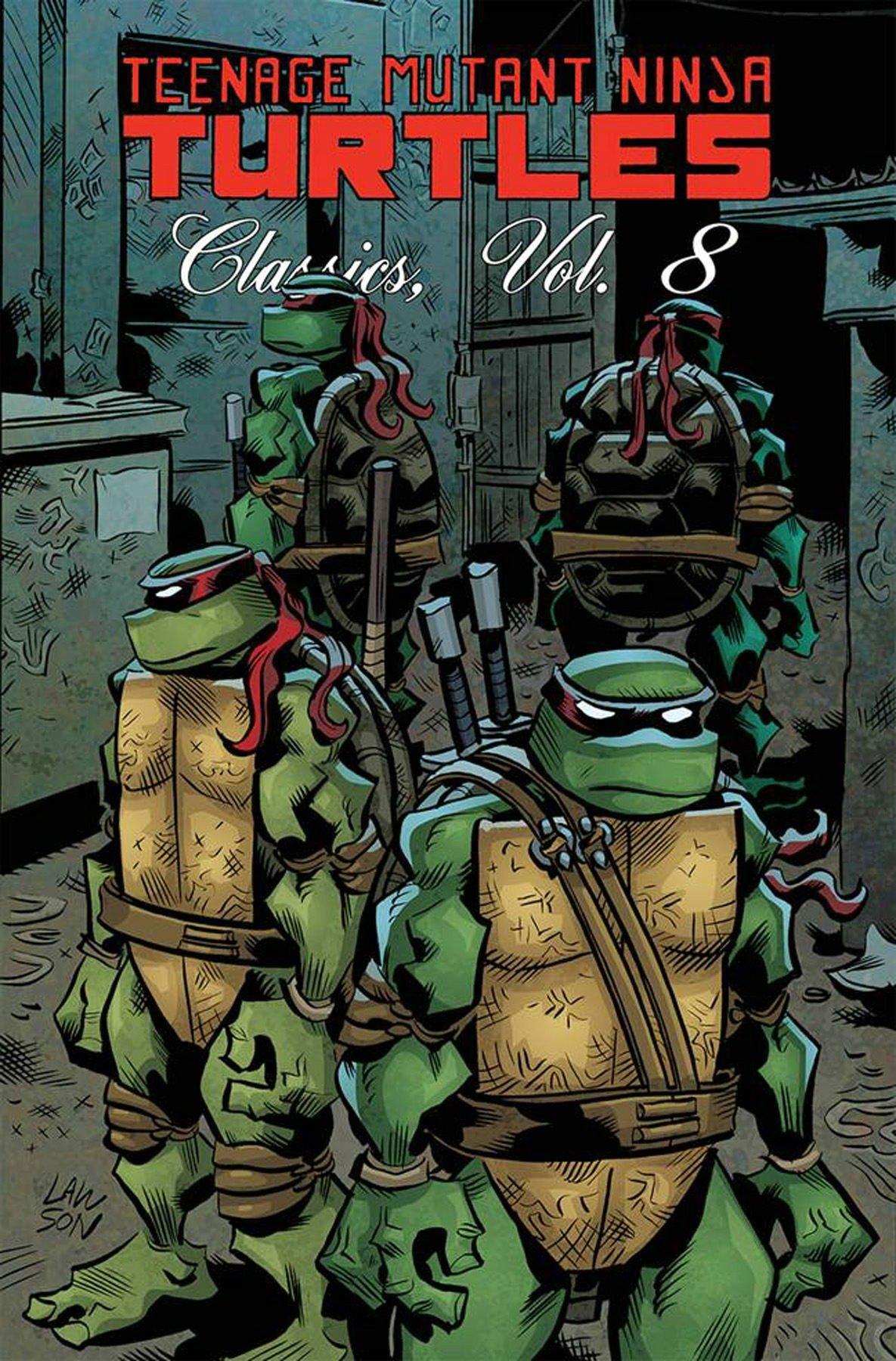 Vorderes Coverbild Teenage Mutant Ninja Turtles Classics Volume 8