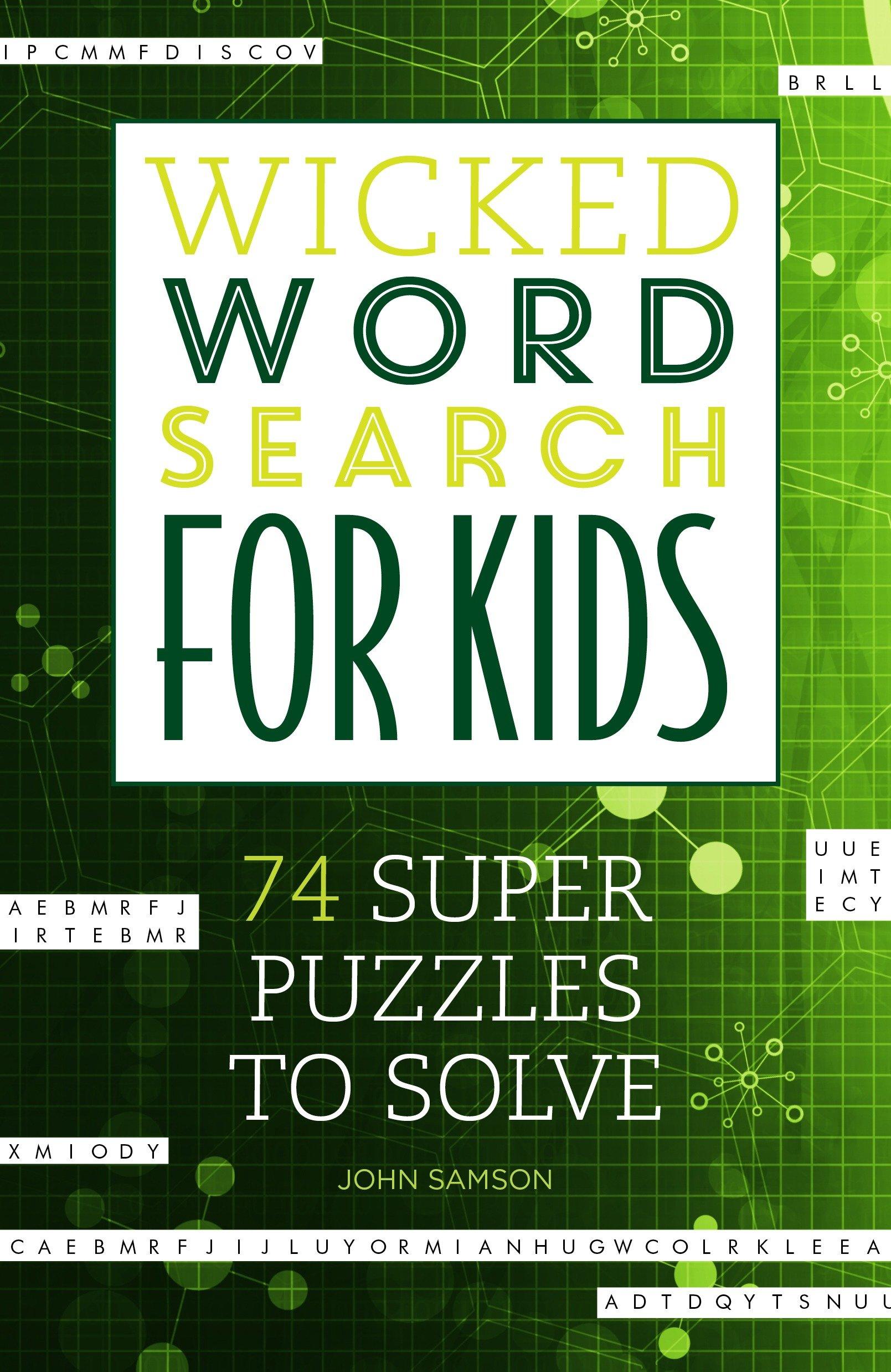 Vorderes Coverbild Wicked Word Search for Kids