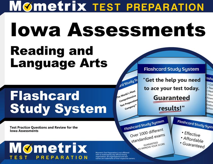 Vorderes Coverbild Iowa Assessments Reading and Language Arts Flashcard Study System