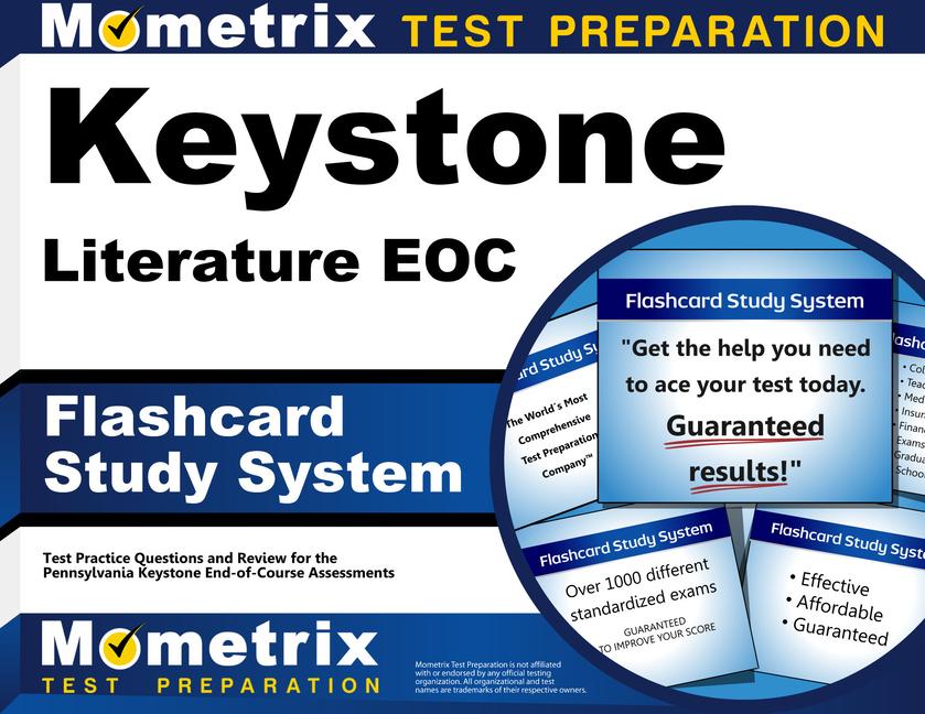 Vorderes Coverbild Keystone Literature Eoc Flashcard Study System