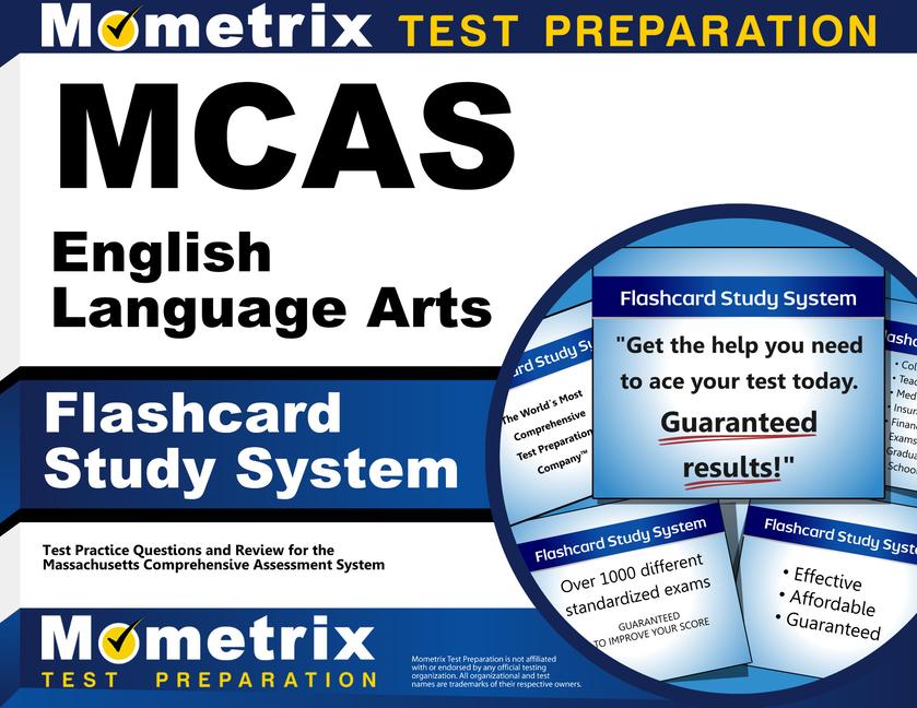 Vorderes Coverbild McAs English Language Arts Flashcard Study System