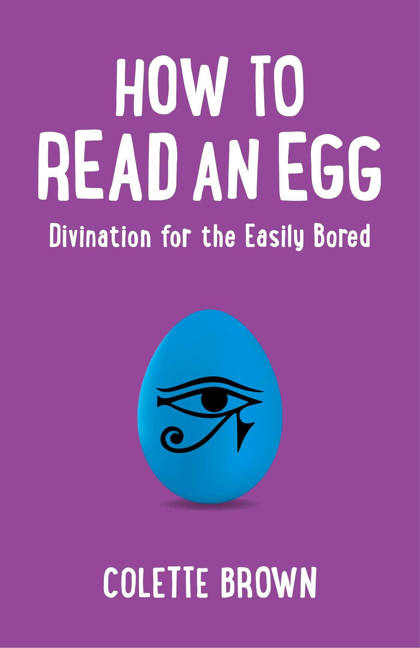 Vorderes Coverbild How to Read an Egg
