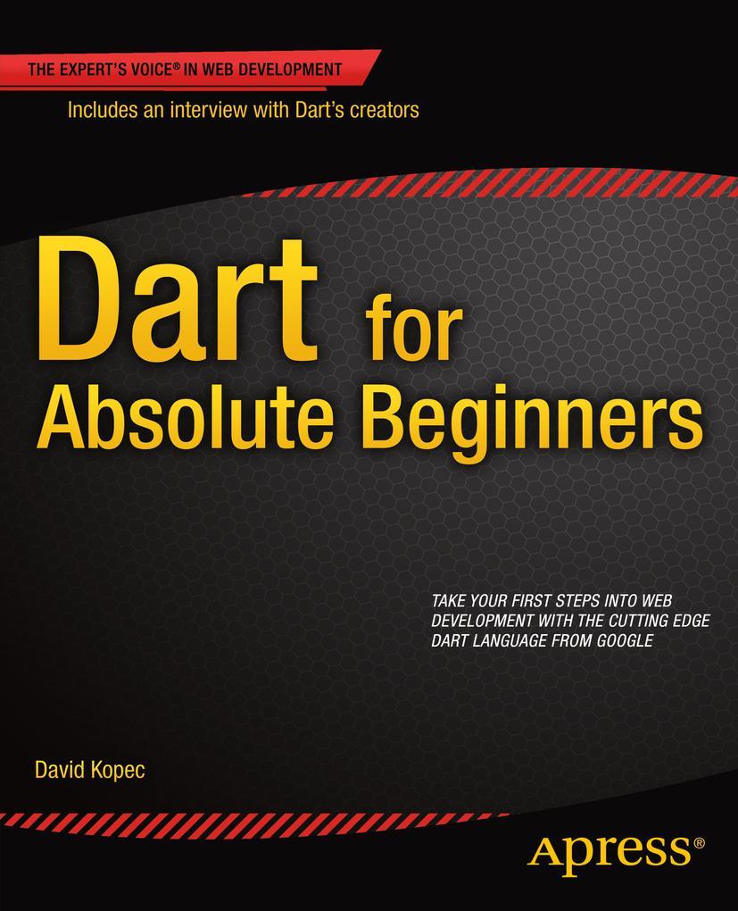 Vorderes Coverbild Dart for Absolute Beginners