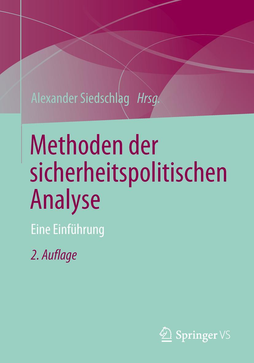 Vorderes Coverbild Methoden der sicherheitspolitischen Analyse