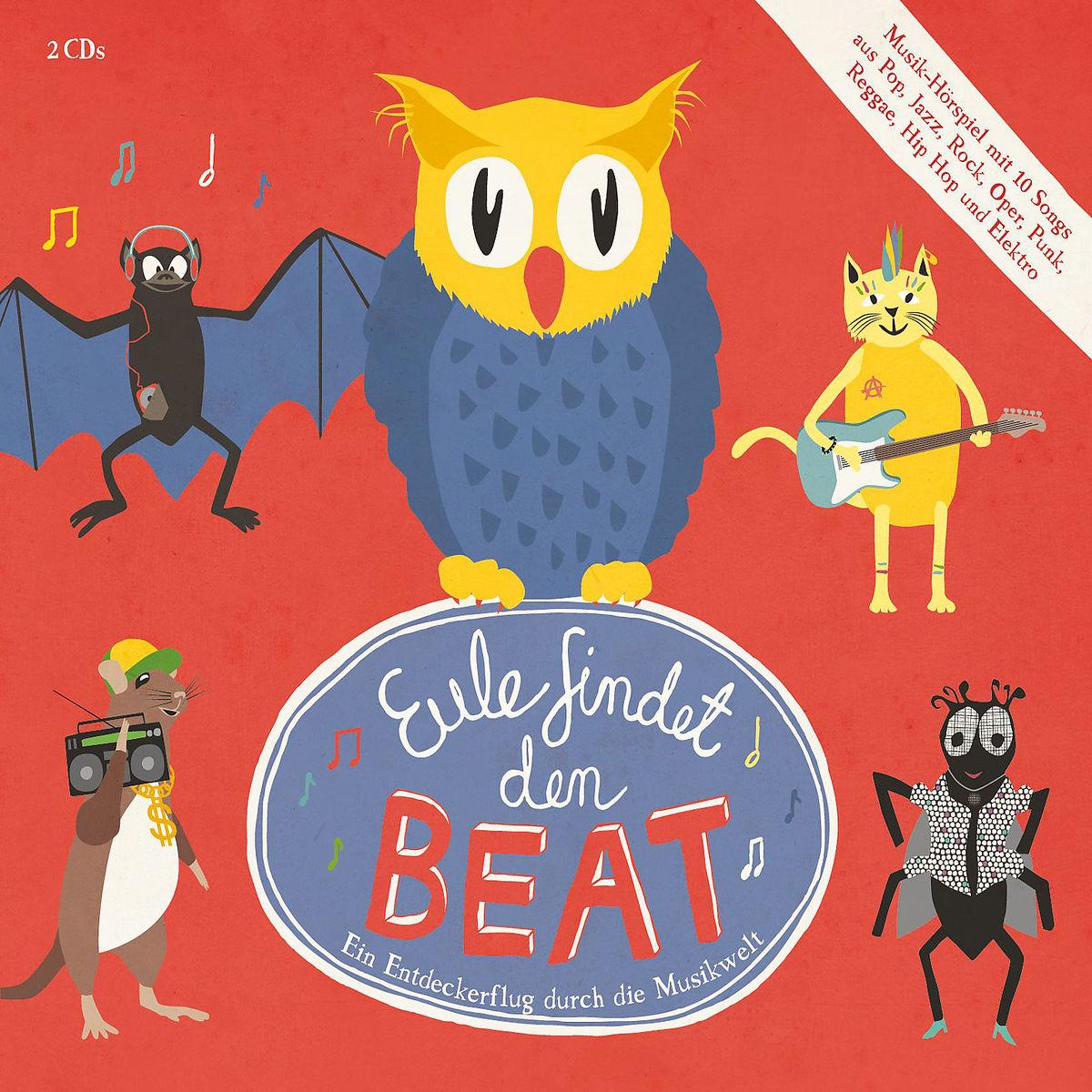 Vorderes Coverbild Eule findet den Beat (Musik-Hörspiel)