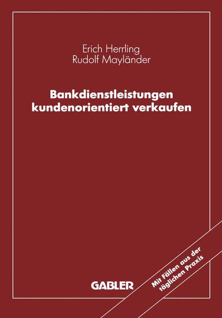 Vorderes Coverbild Bankdienstleistungen kundenorientiert verkaufen