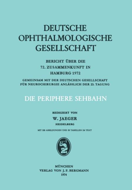 Vorderes Coverbild Die Periphere Sehbahn