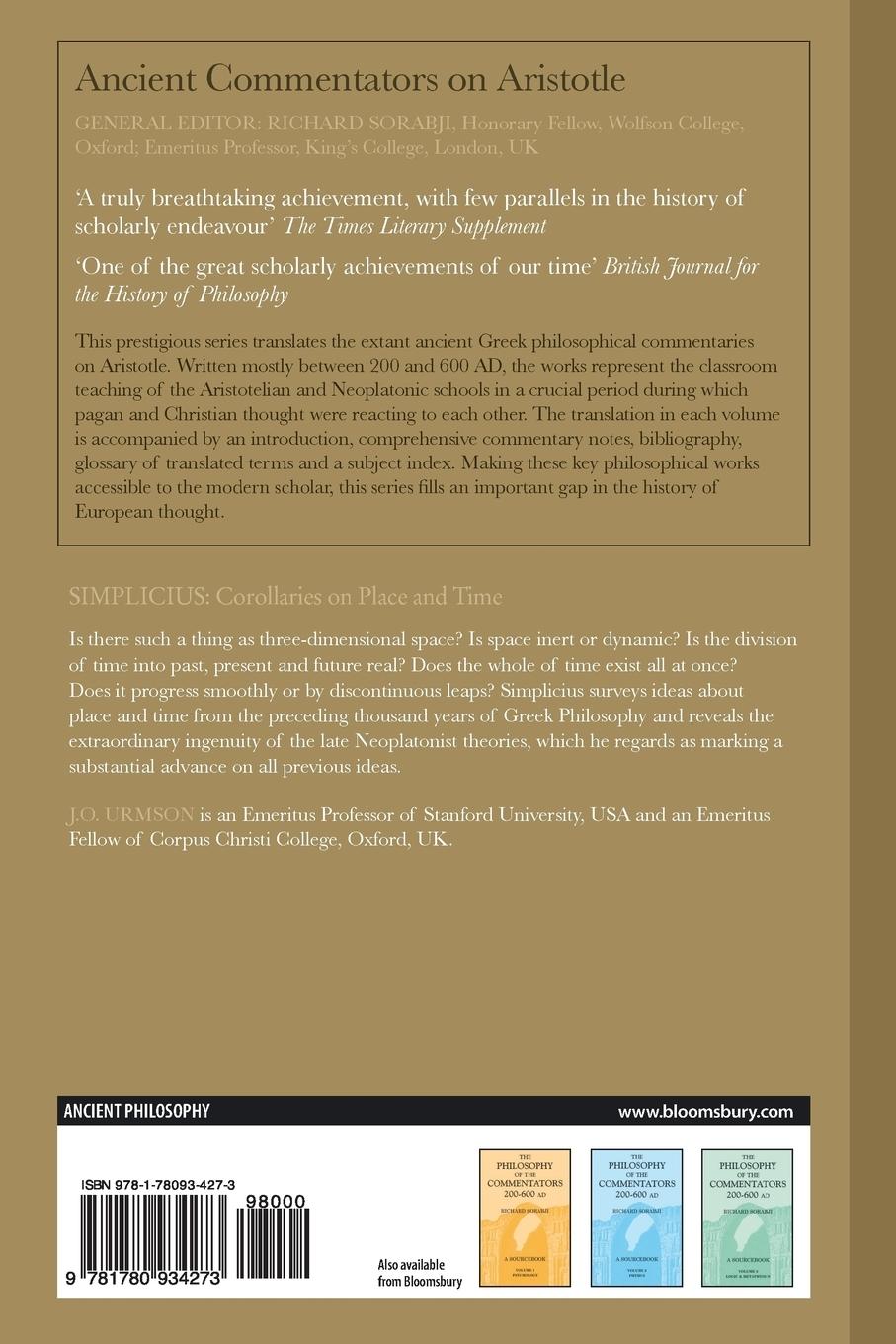 Rückseitencover Simplicius