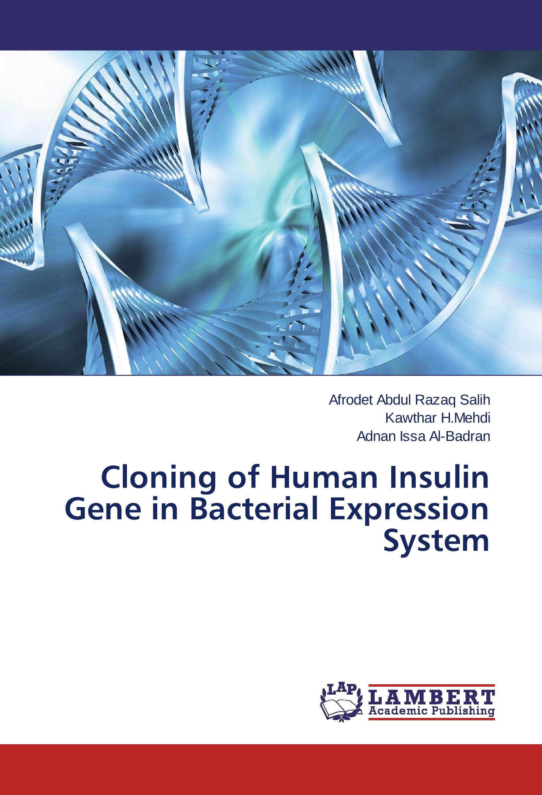Vorderes Coverbild Cloning of Human Insulin  Gene in Bacterial Expression System
