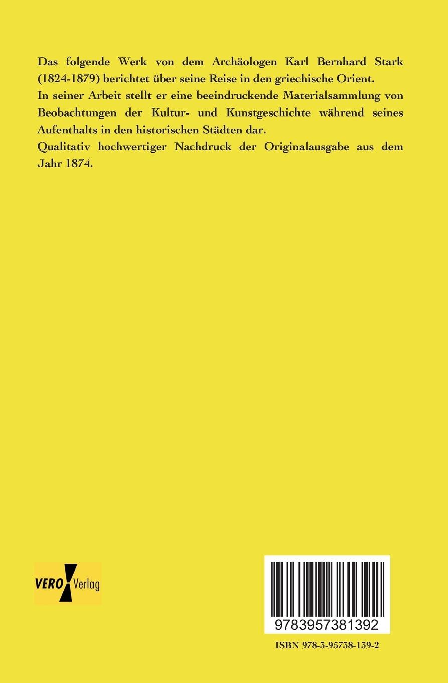 Rückseitencover Nach dem griechischen Orient