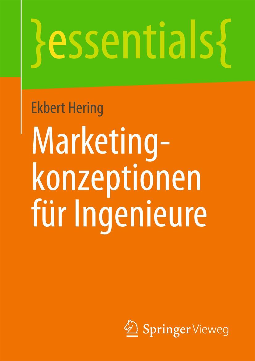 Vorderes Coverbild Marketingkonzeptionen für Ingenieure