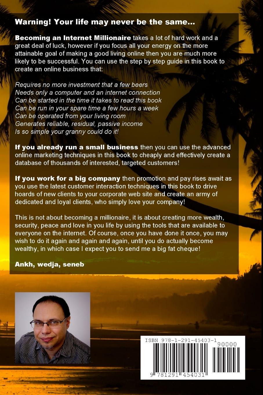 Rückseitencover How NOT to be an Internet Millionaire