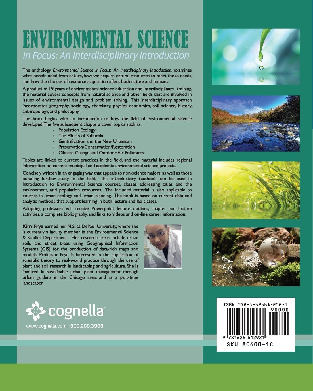 Rückseitencover Environmental Science in Focus