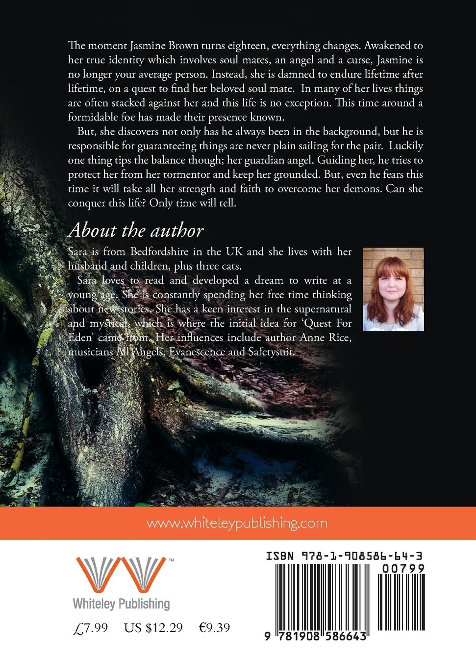 Rückseitencover Quest for Eden