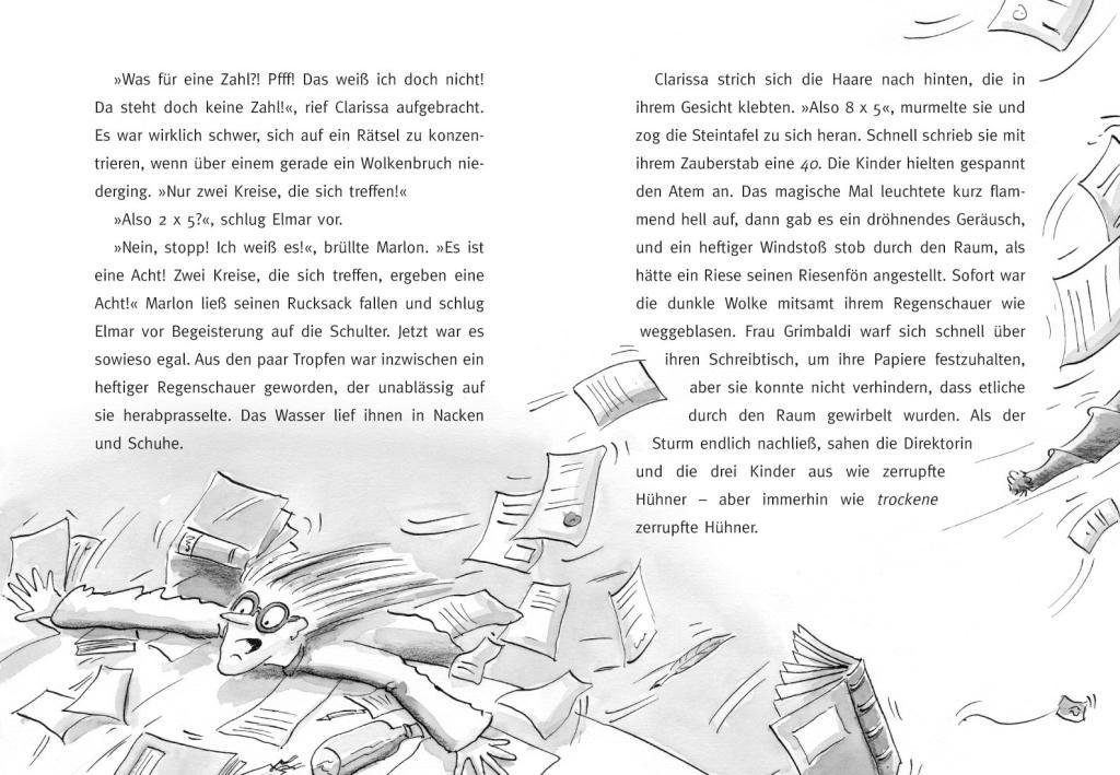 Beispielinhalt (Bild) Das magische Mal - Chaos in der Zauberschule