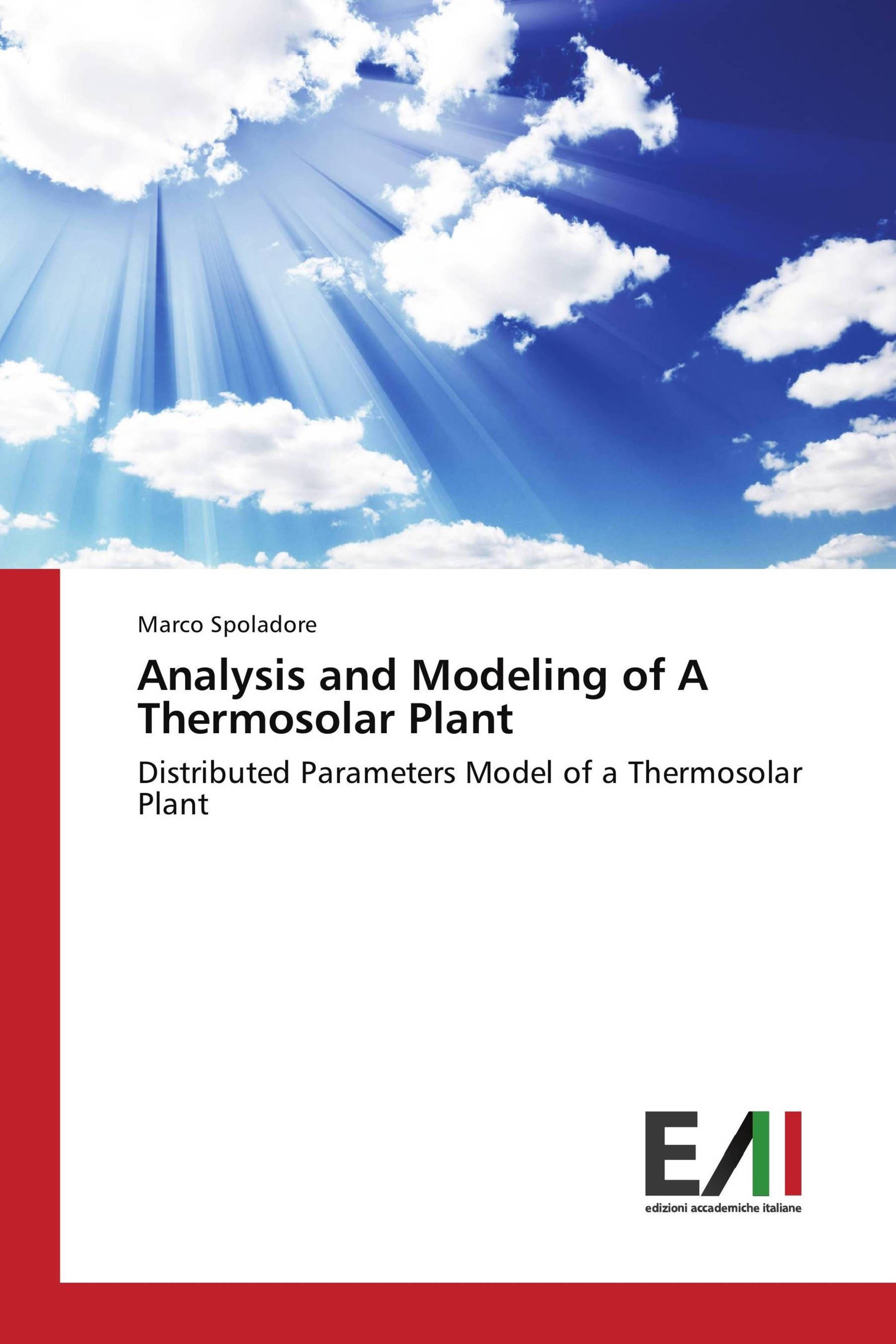 Vorderes Coverbild Analysis and Modeling of A Thermosolar Plant