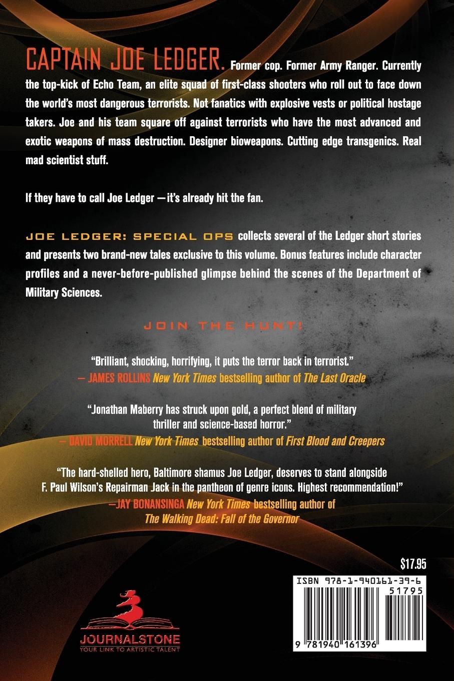 Rückseitencover Joe Ledger