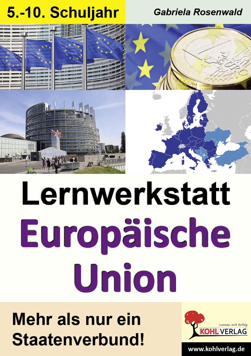 Vorderes Coverbild Lernwerkstatt Europäische Union
