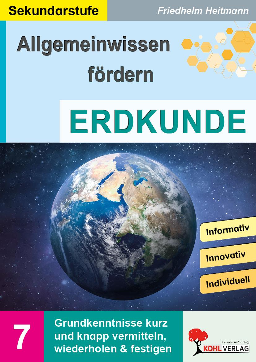Vorderes Coverbild Allgemeinwissen fördern GEOGRAPHIE