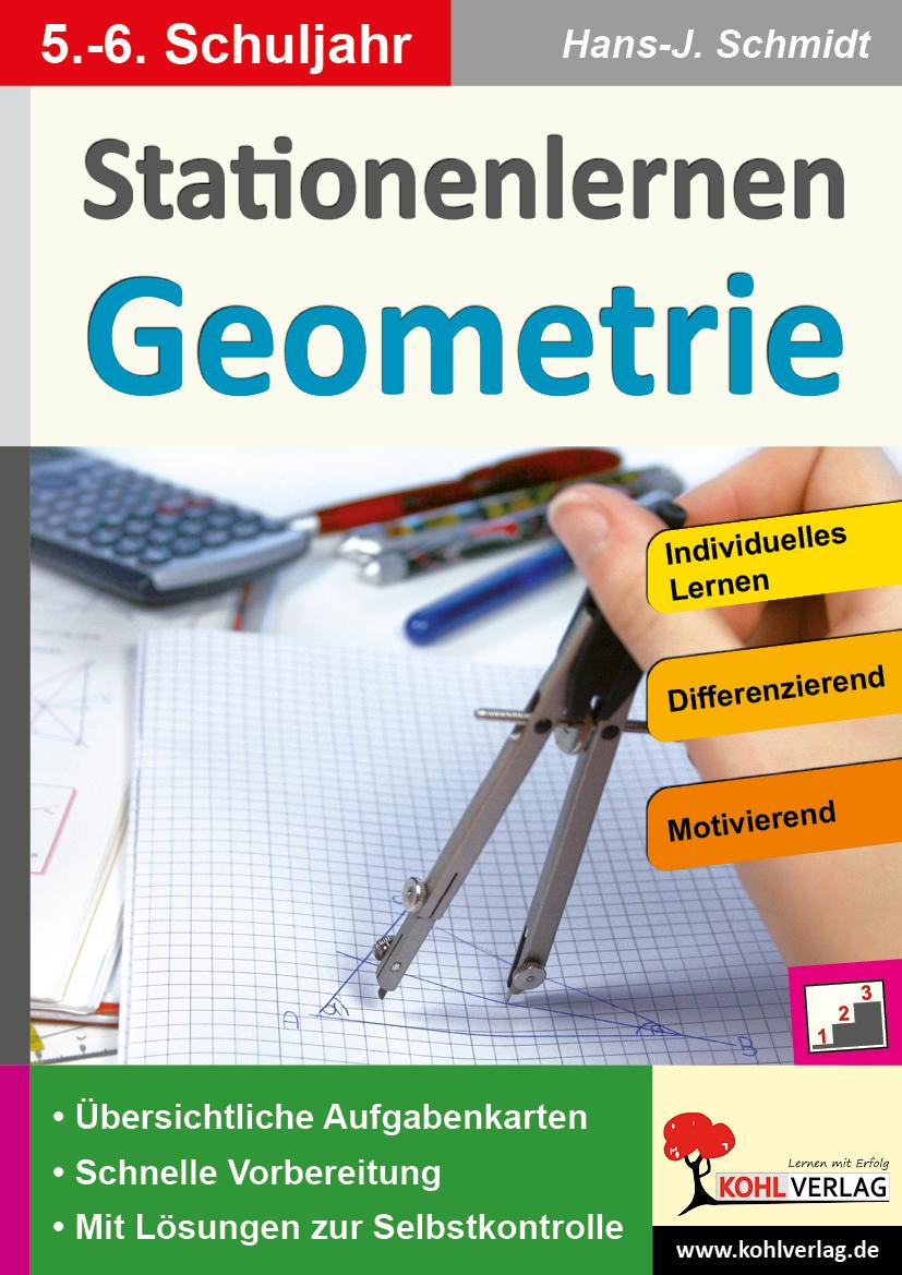Vorderes Coverbild Stationenlernen Geometrie / Klasse 5-6