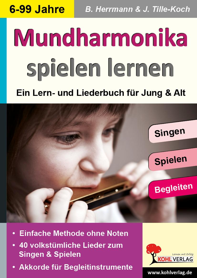 Vorderes Coverbild Mundharmonika spielen lernen