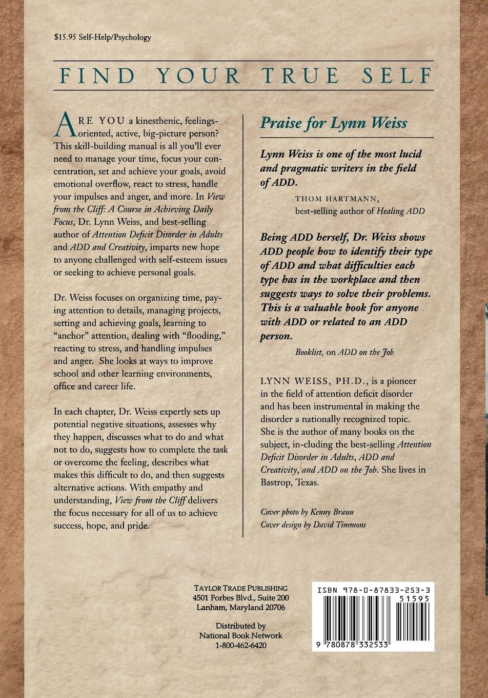 Rückseitencover View from the Cliff