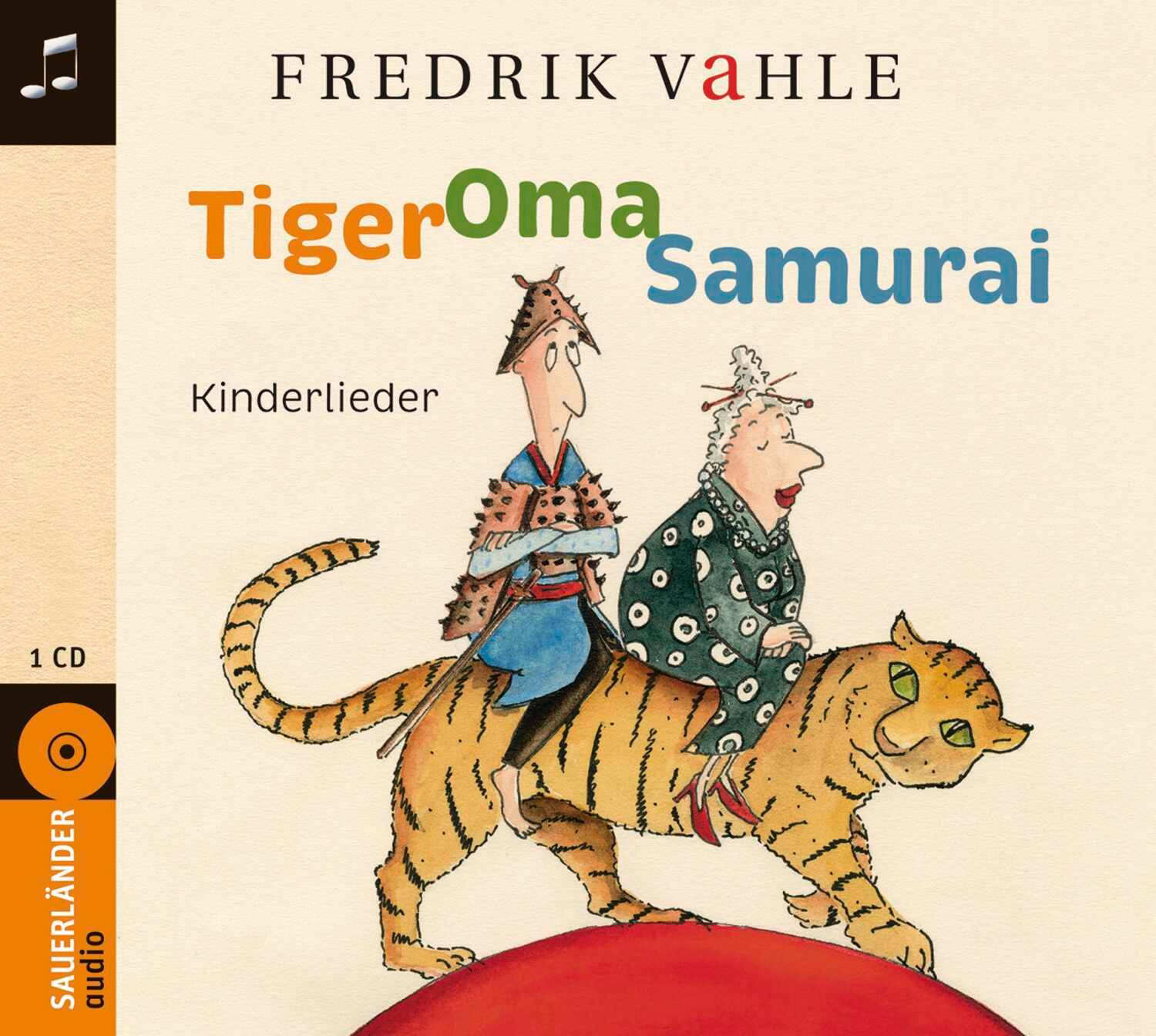 Vorderes Coverbild Tiger,Oma,Samurai