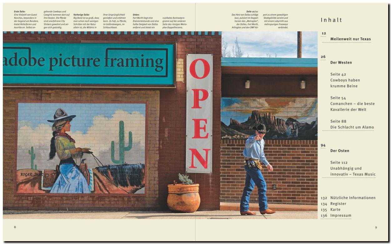 Beispielinhalt (Bild) Reise durch Texas