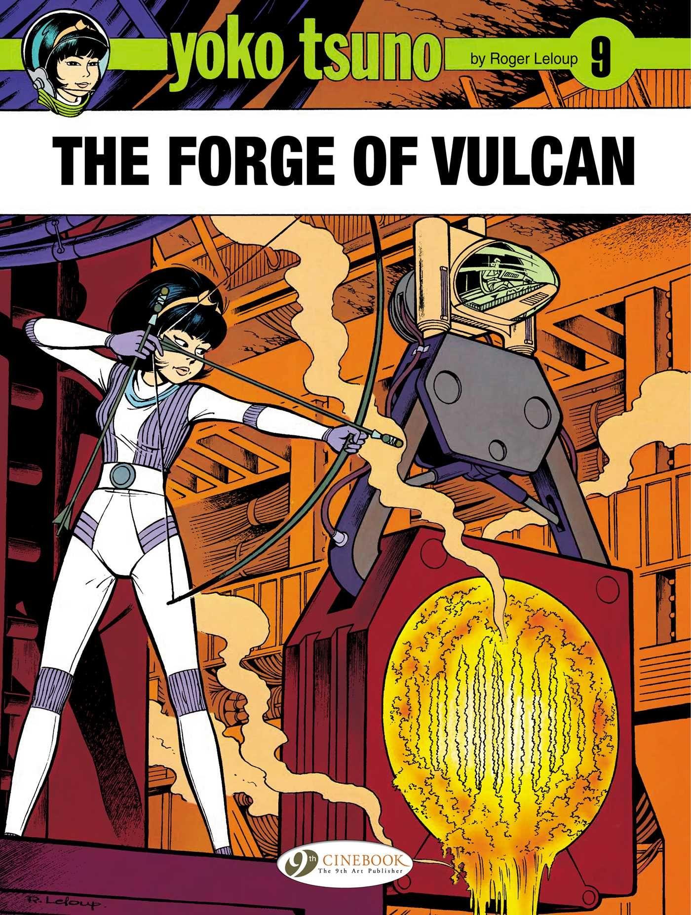 Vorderes Coverbild Yoko Tsuno Vol. 9: The Forge of Vulcan