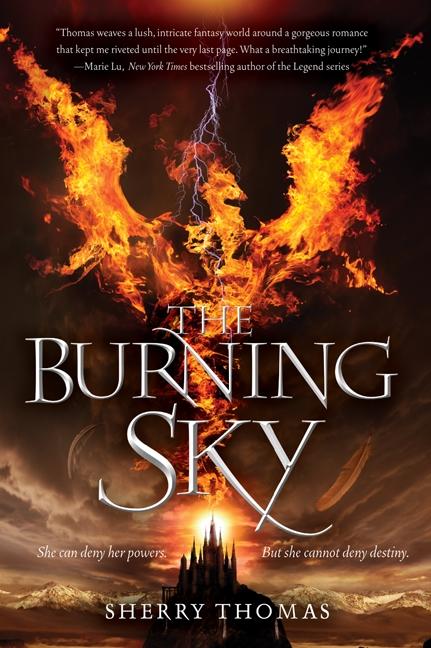 Vorderes Coverbild The Burning Sky