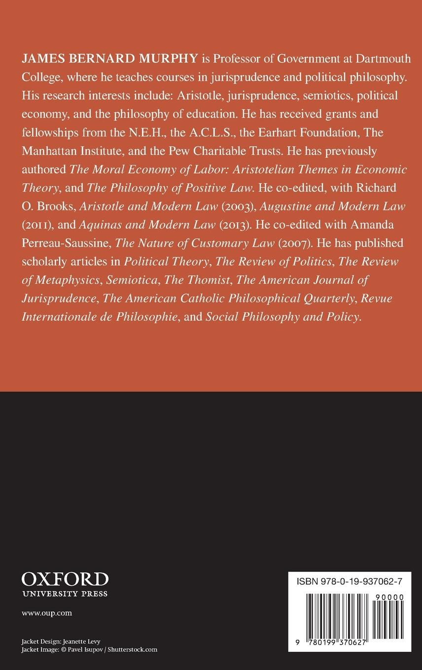 Rückseitencover The Philosophy of Customary Law