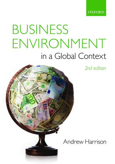 Vorderes Coverbild Business Environment in a Global Context