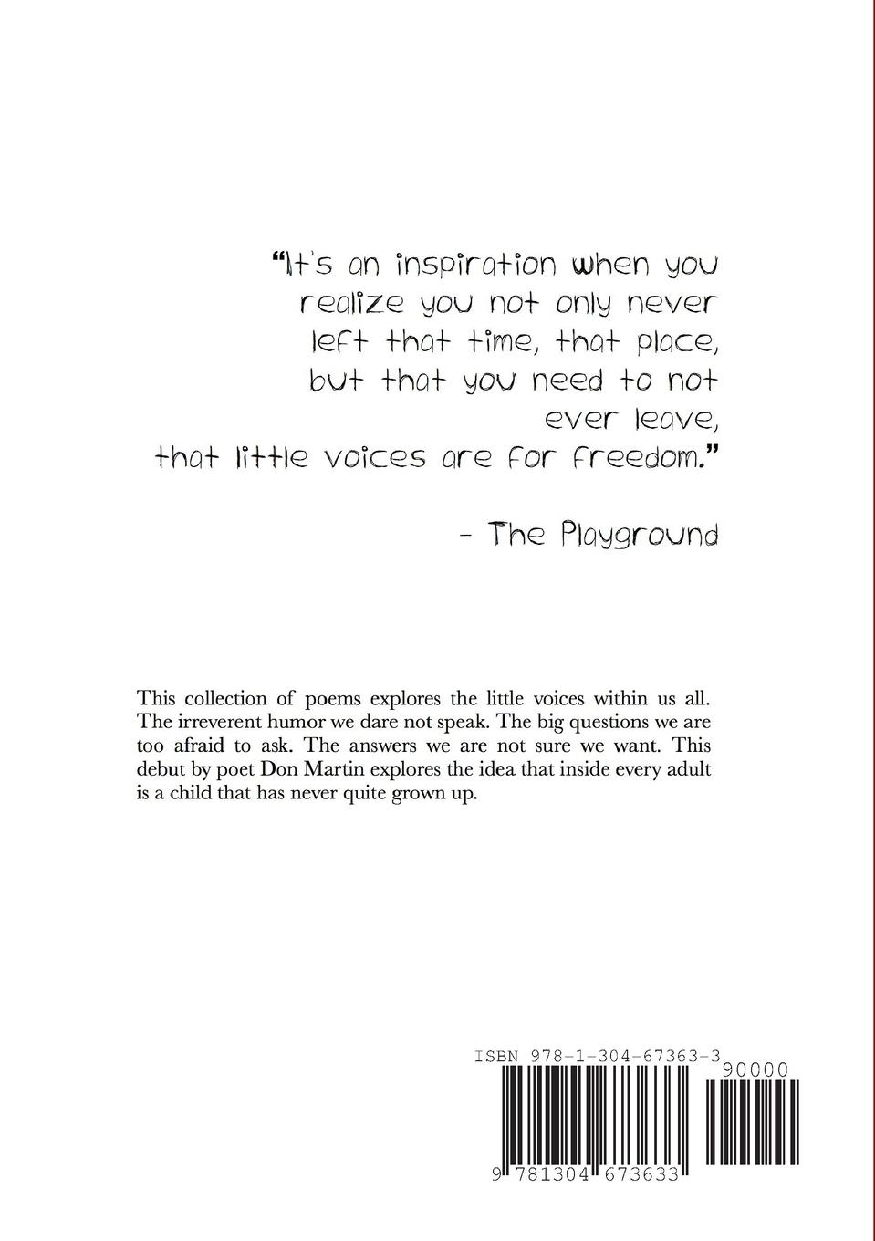 Rückseitencover The Playground